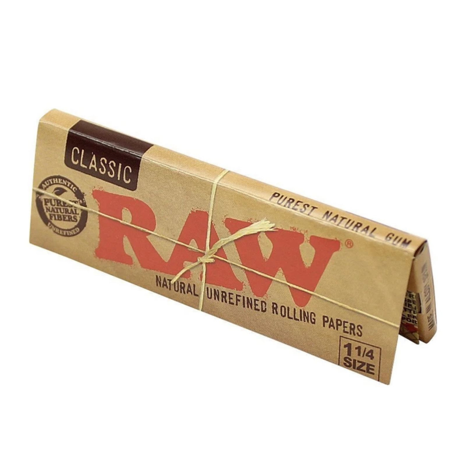 Raw 1 1/4 Classic Black Rolling Papers